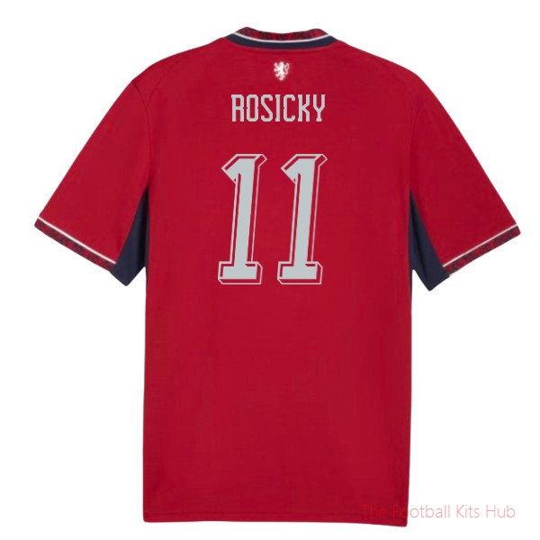 [LK] 2026/27 Czech Republic Home Shirt (Rosicky 11)