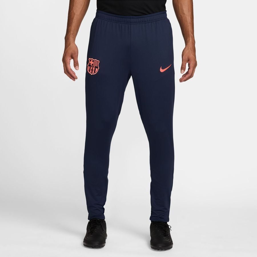 [EFKS] Barcelona Trousers Dri FIT Strike Midnight Navy/Bright Mango Training Apparel