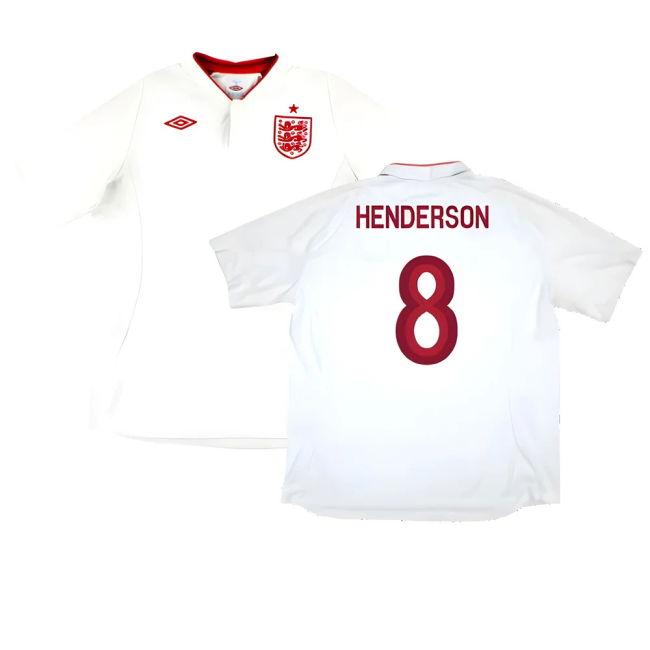 England 2012-13 Home (Very Good) (Henderson 8)