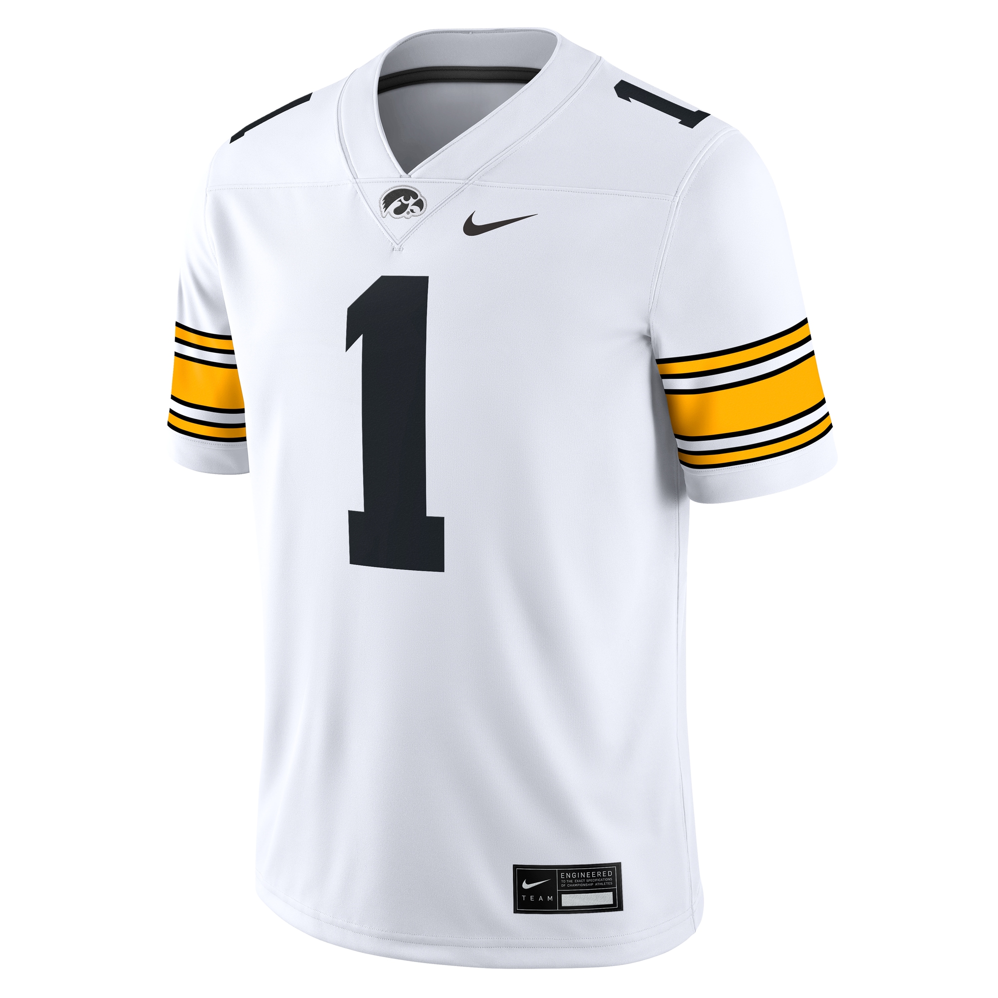 [NJP] Iowa Hawkeyes Game Jersey - White