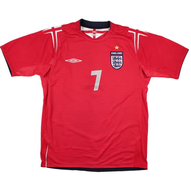 Official England 2004-06 Away Replica Team Kit Tournament Replica