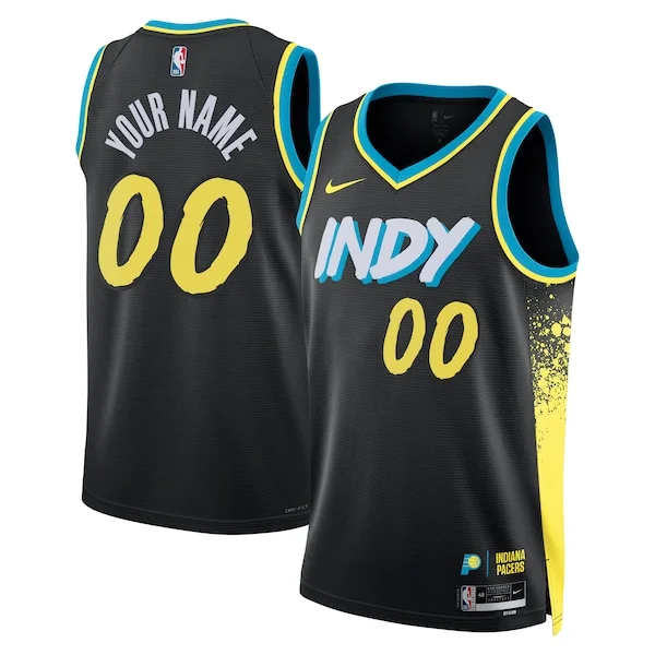 Indiana Pacers IND Swingman Jersey - premium NBA - Black game-day