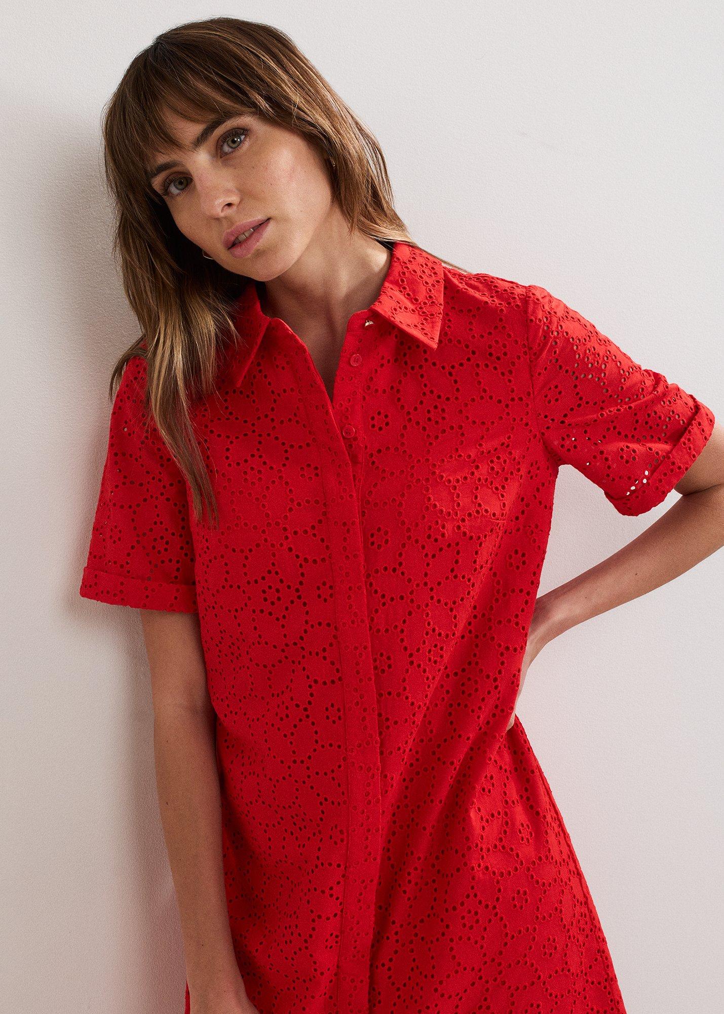 Nicky Broiderie Dress