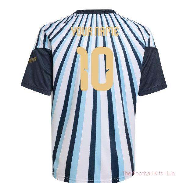 Argentina 2026-2027 Home Pre-Match Shirt (Kids) (Your Name)