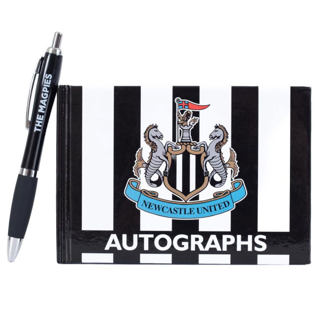 Women's Newcastle United FC Autograph Book & Pen