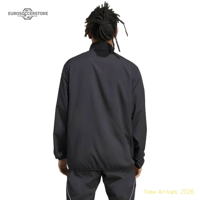 Popular Performance 2025-2026 Juventus Presentation Jacket (Black)