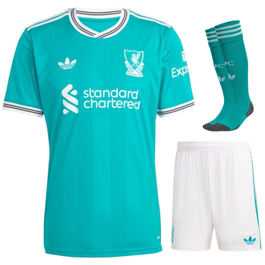 Liverpool Third Child Kit Shirt 2025/26 Collection