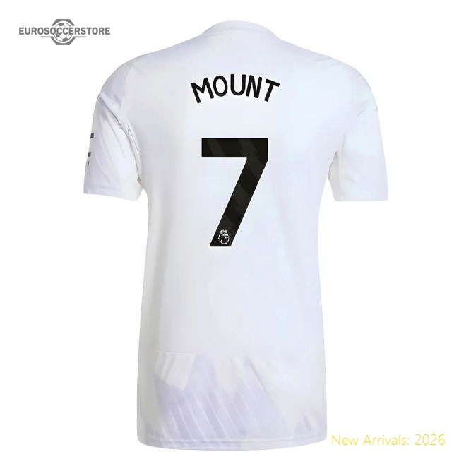 Official 2025-2026 Man Utd Away Shirt (mount 7) - Premium Quality