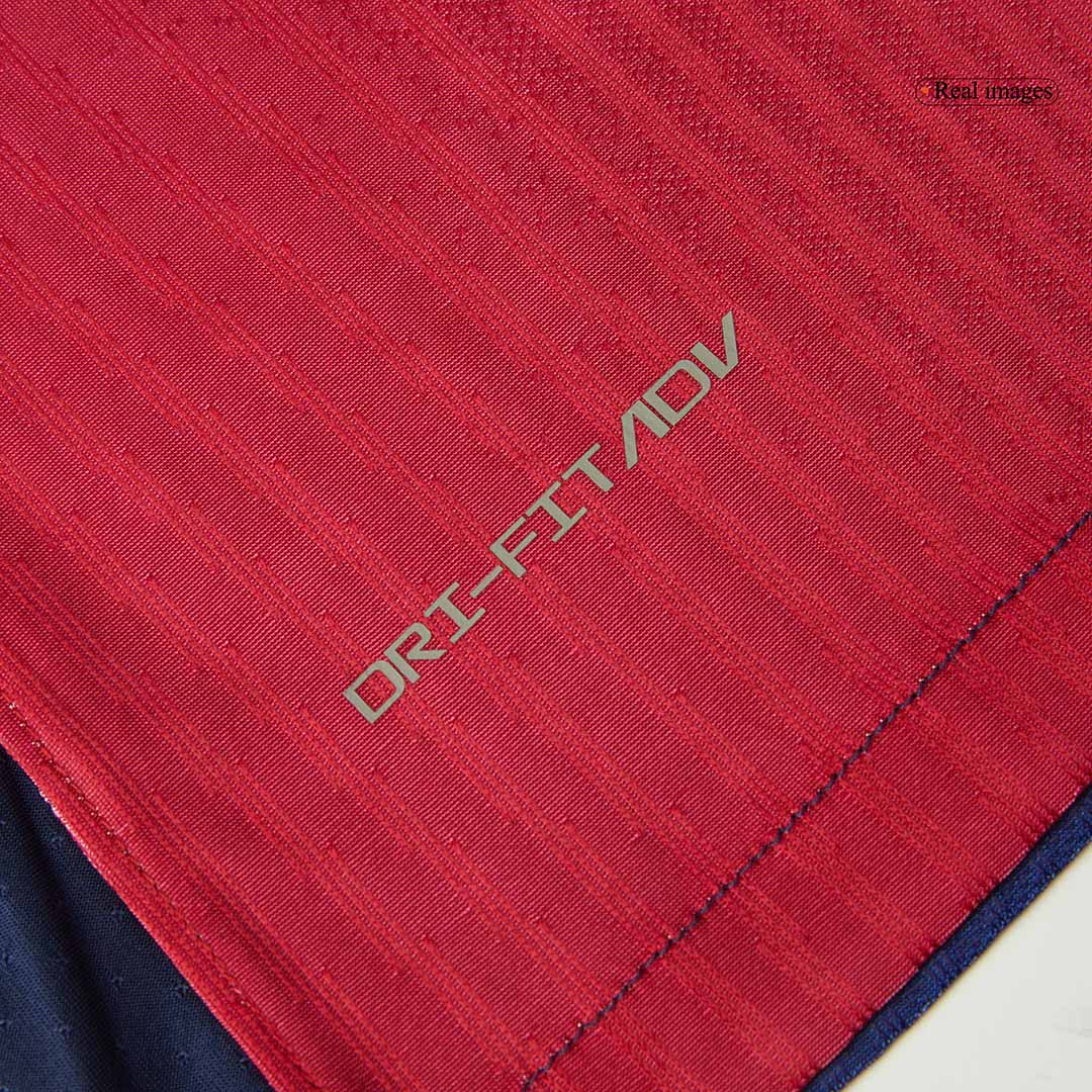 Player Version Barcelona Home Soccer Jersey 2024/25 - COLDPLAYAuthenti