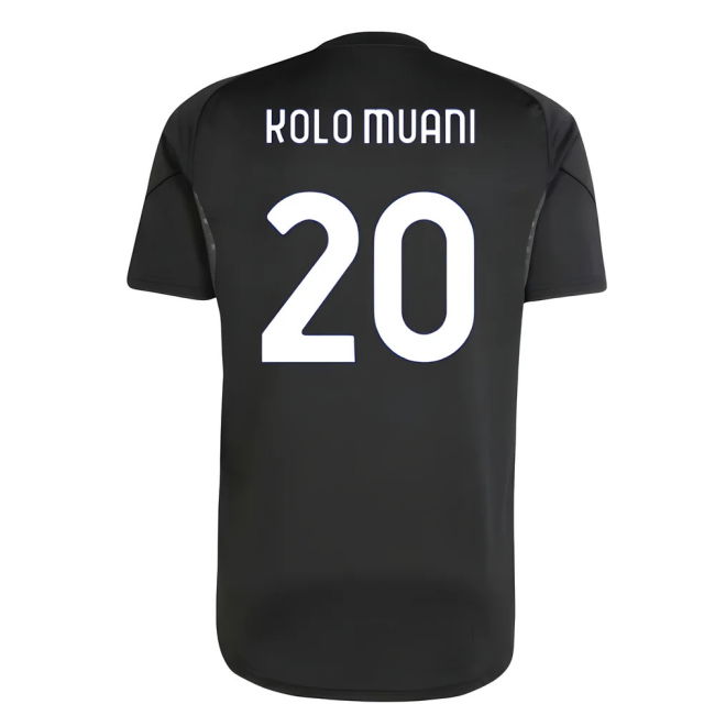 Kolo Muani 20 Licensed Copy Juventus Training Fan Shirt for Adults