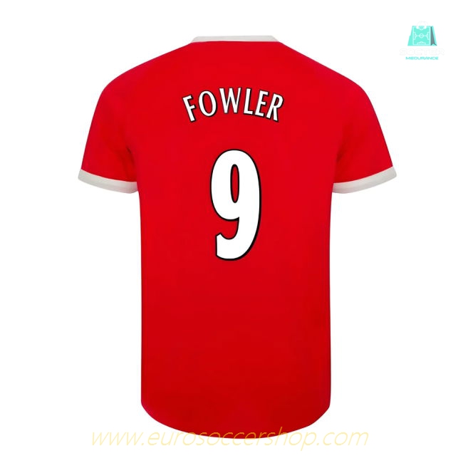 2001-2003 Liverpool Retro Euro Home Shirt (FOWLER 9)