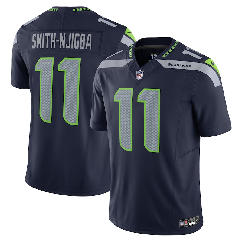 None Jaxon Smith-Njigba Seattle Seahawks Fan Favorite Team Authenti...
