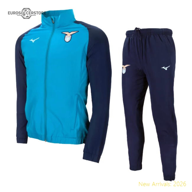 Supporter High-Quality 2024-2025 Lazio Travel Tracksuit (Celestial)