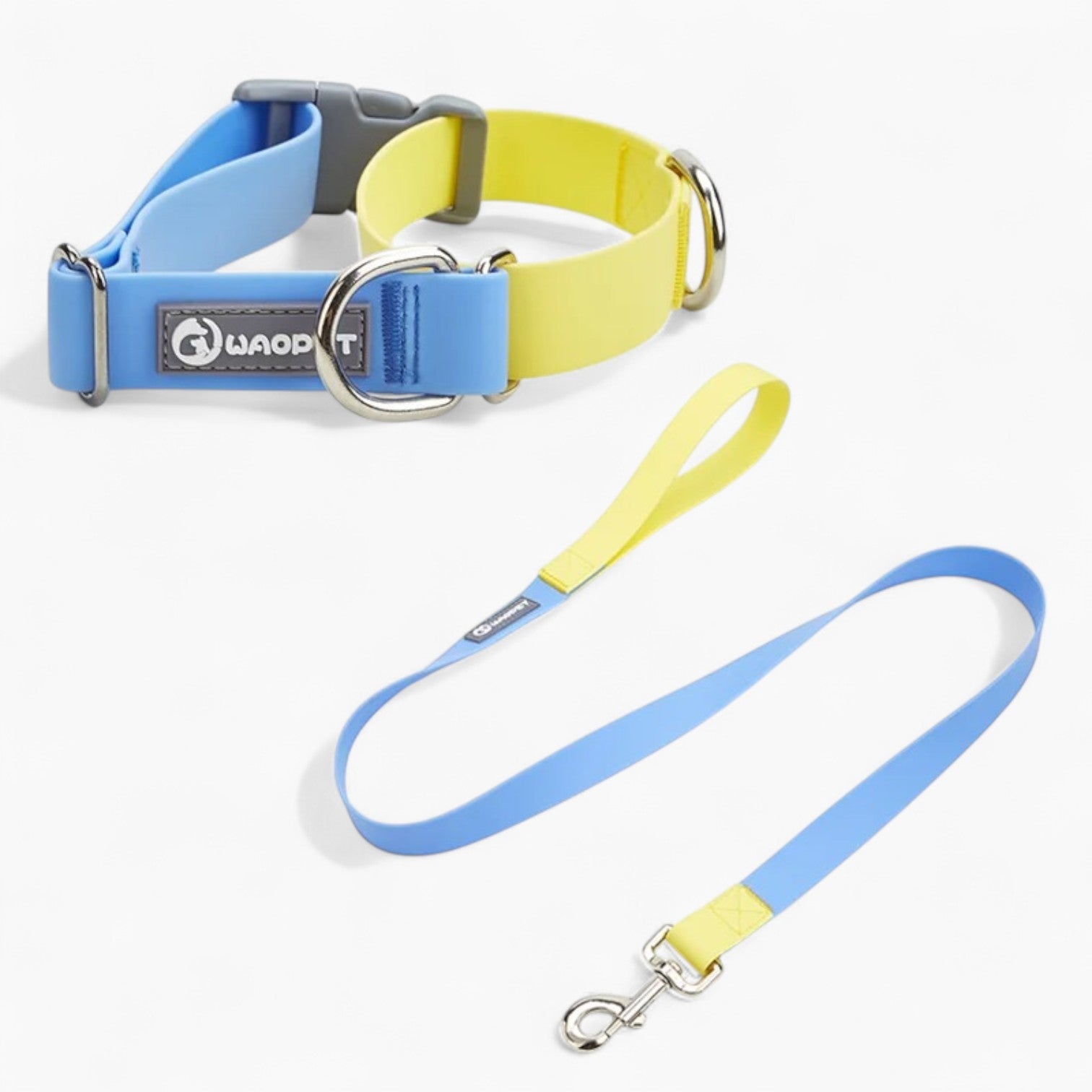 French Bulldog Waterproof Collar And Leash Set Summer Wear | Comfort Fit