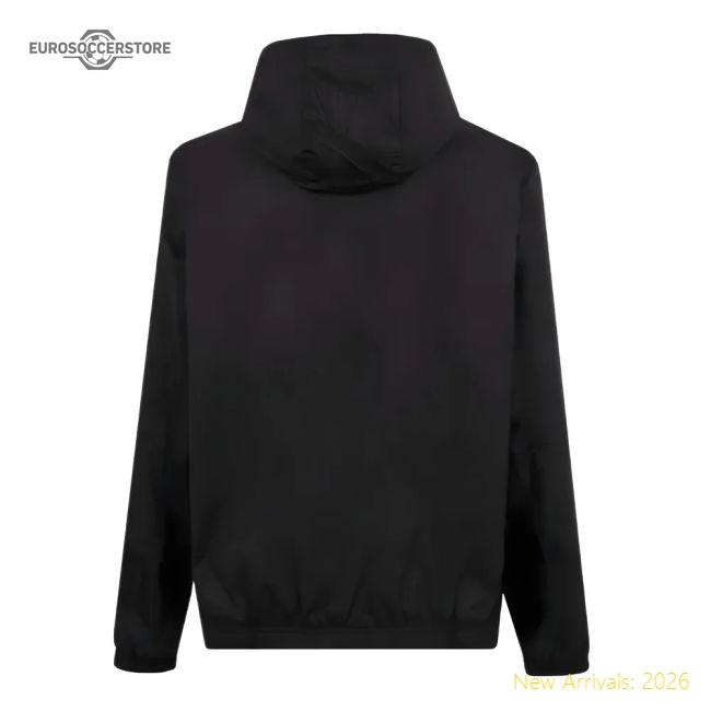 2023-2024 AC Milan x PLEASURES Prematch Jacket (Black)