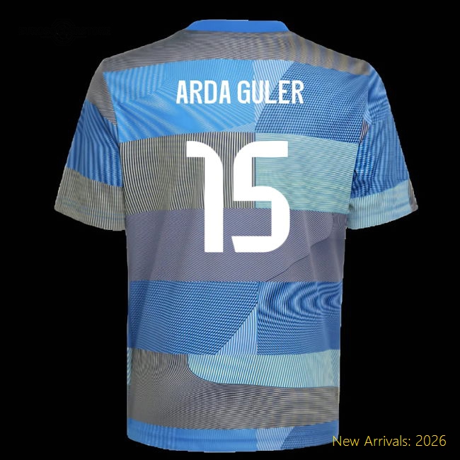 Football Team Kids Arda Guler Durable Jersey Climacool