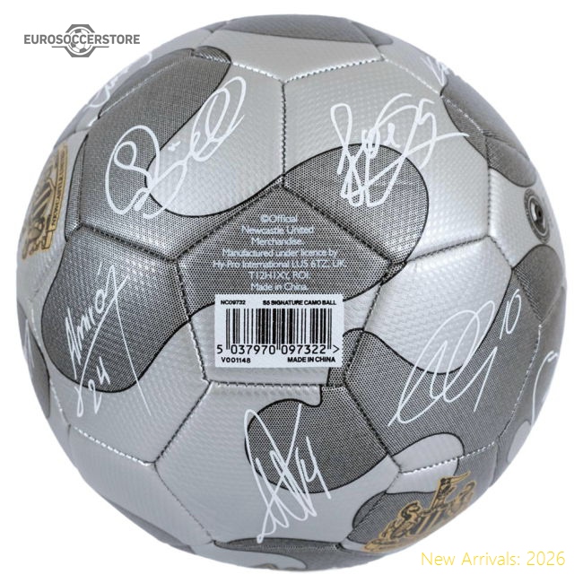 Newcastle United Fc Camo Sig Football - Excellent Value