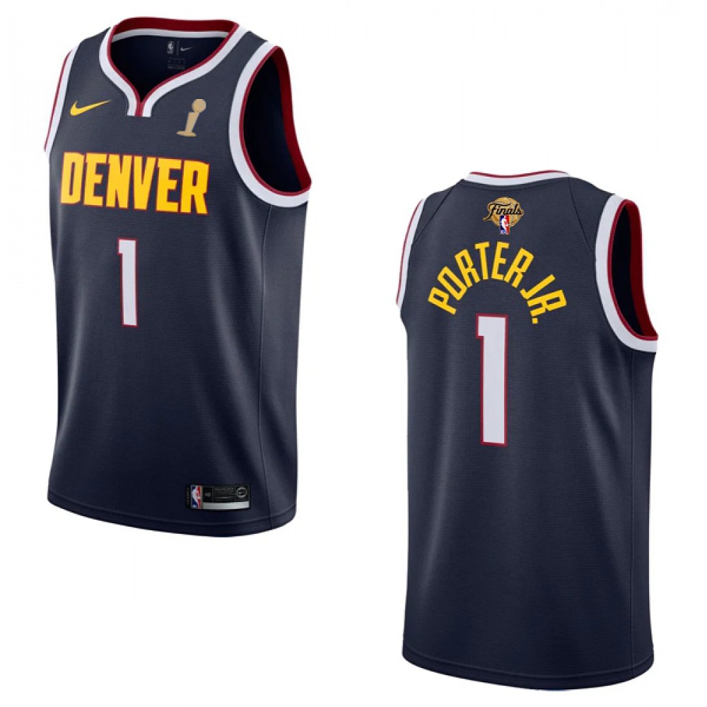 Limited Edition 1 Denver Nuggets Jersey Navy - - Fan Favorite