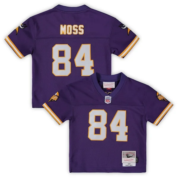 None Randy Moss Legacy Jersey - Purple | NFL Player Jersey | NFL Footb