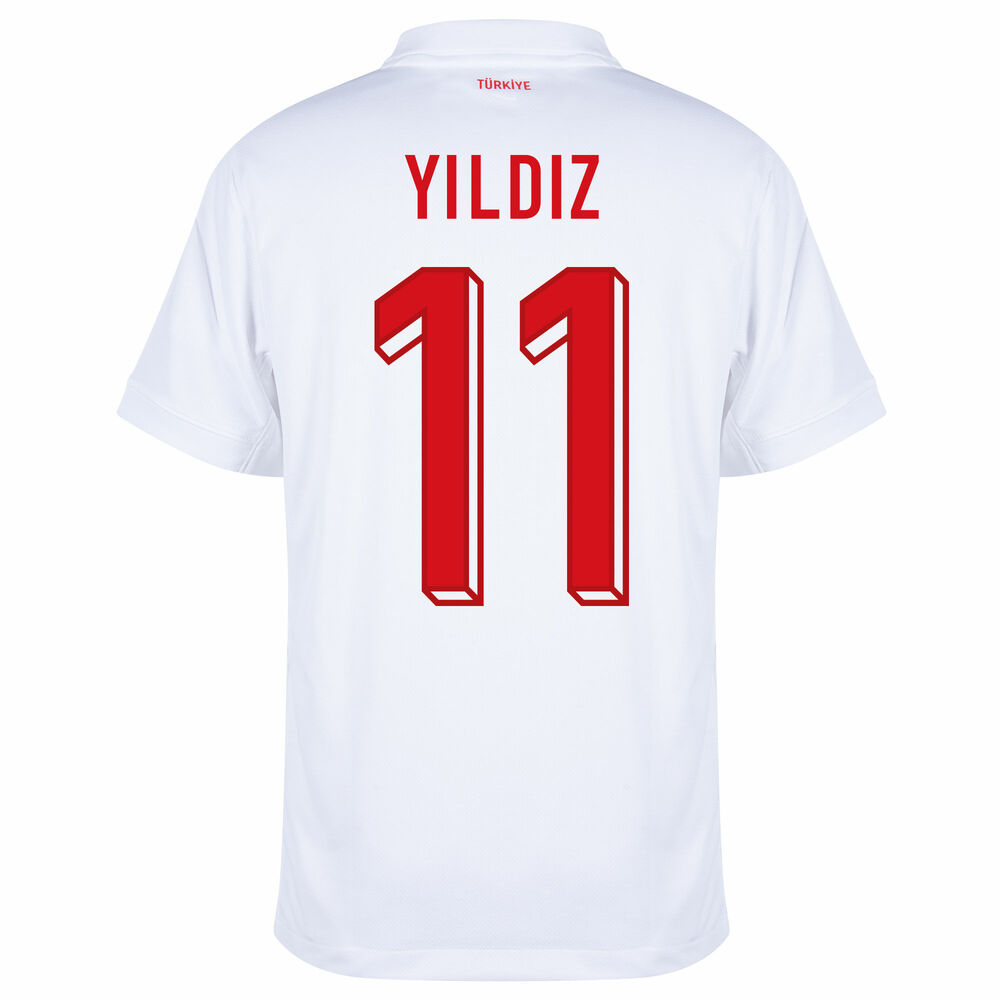 Türkiye Home Soccer Shirt 2024-2025 Season Yildiz