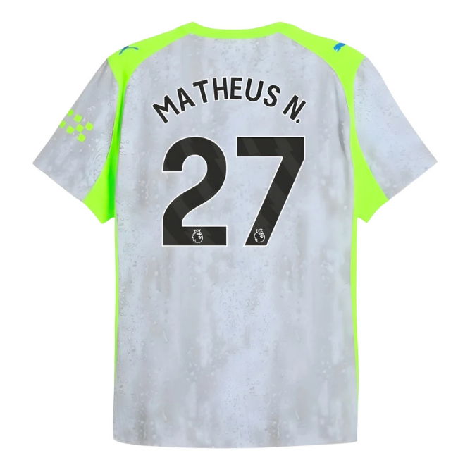 2025-2026 Official Man City Soccer Jerseys Third Jersey