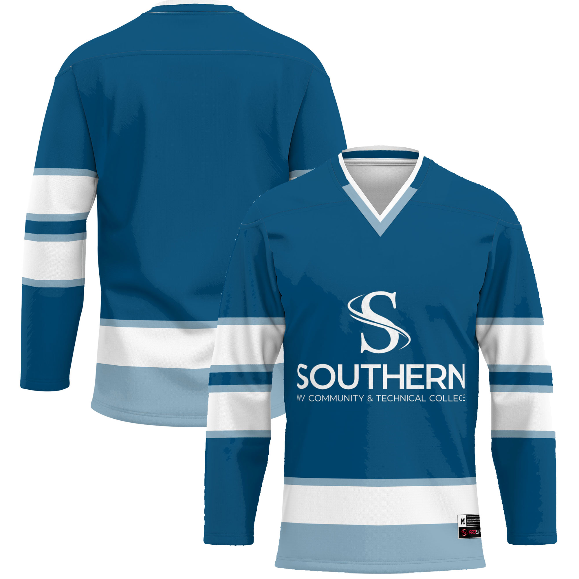 [DDG] Southern West Virginia Community and Technical College GameDay Greats Hockey Jersey - Blue