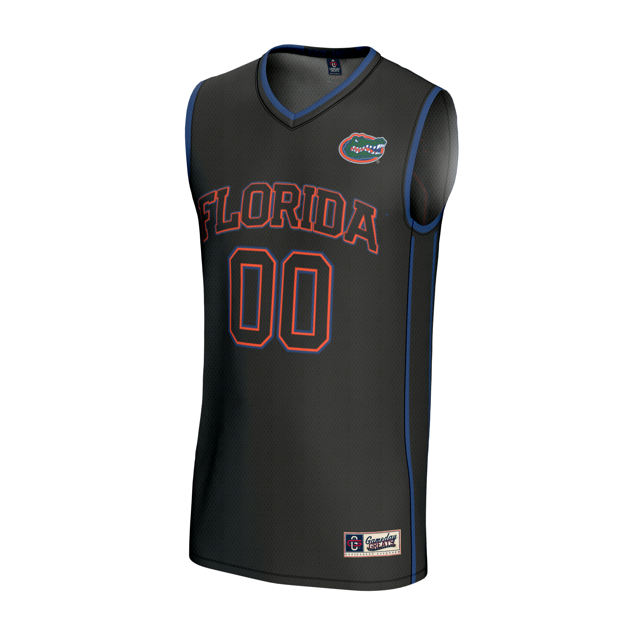 [DDG] Florida Gators GameDay Greats Unisex Lightweight Collegiate Women's Basketball NIL Pick-A-Player Fashion Jersey - Black