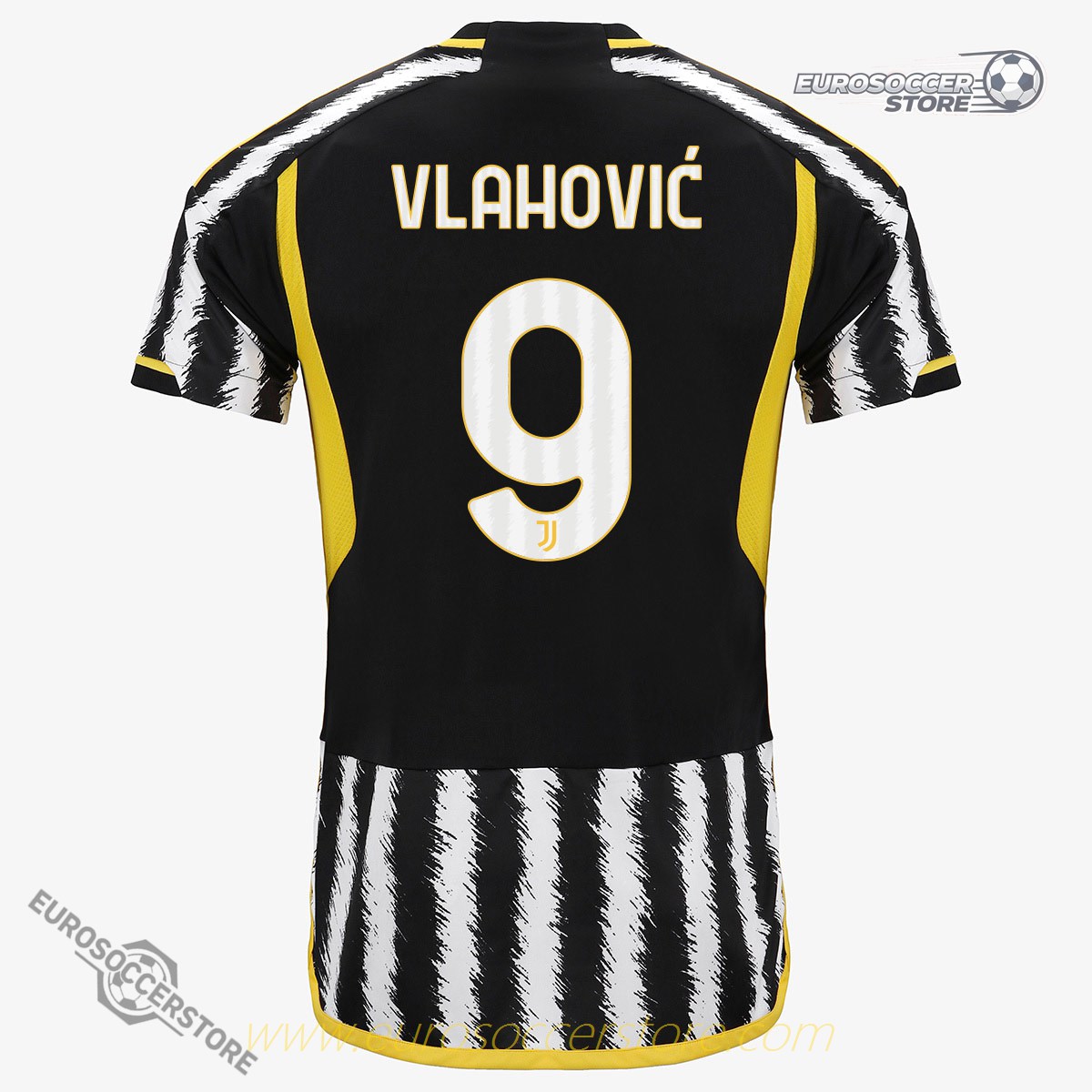 Juventus VLAHOVIĆ 9 Home Jersey for the 23-24 Season