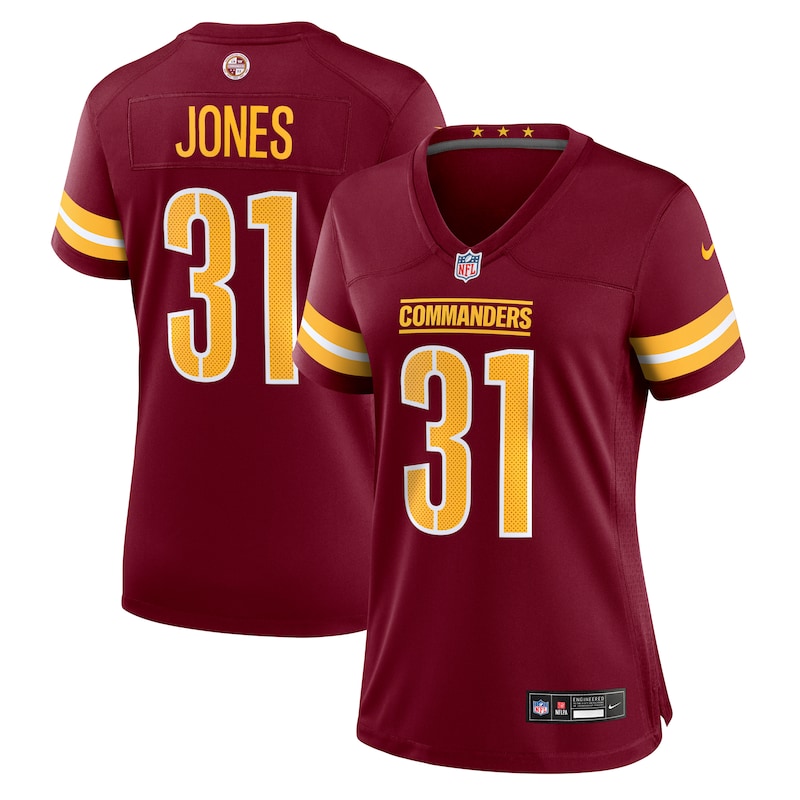 None Jonathan Jones Washington Commanders Great Value Replica Jersey