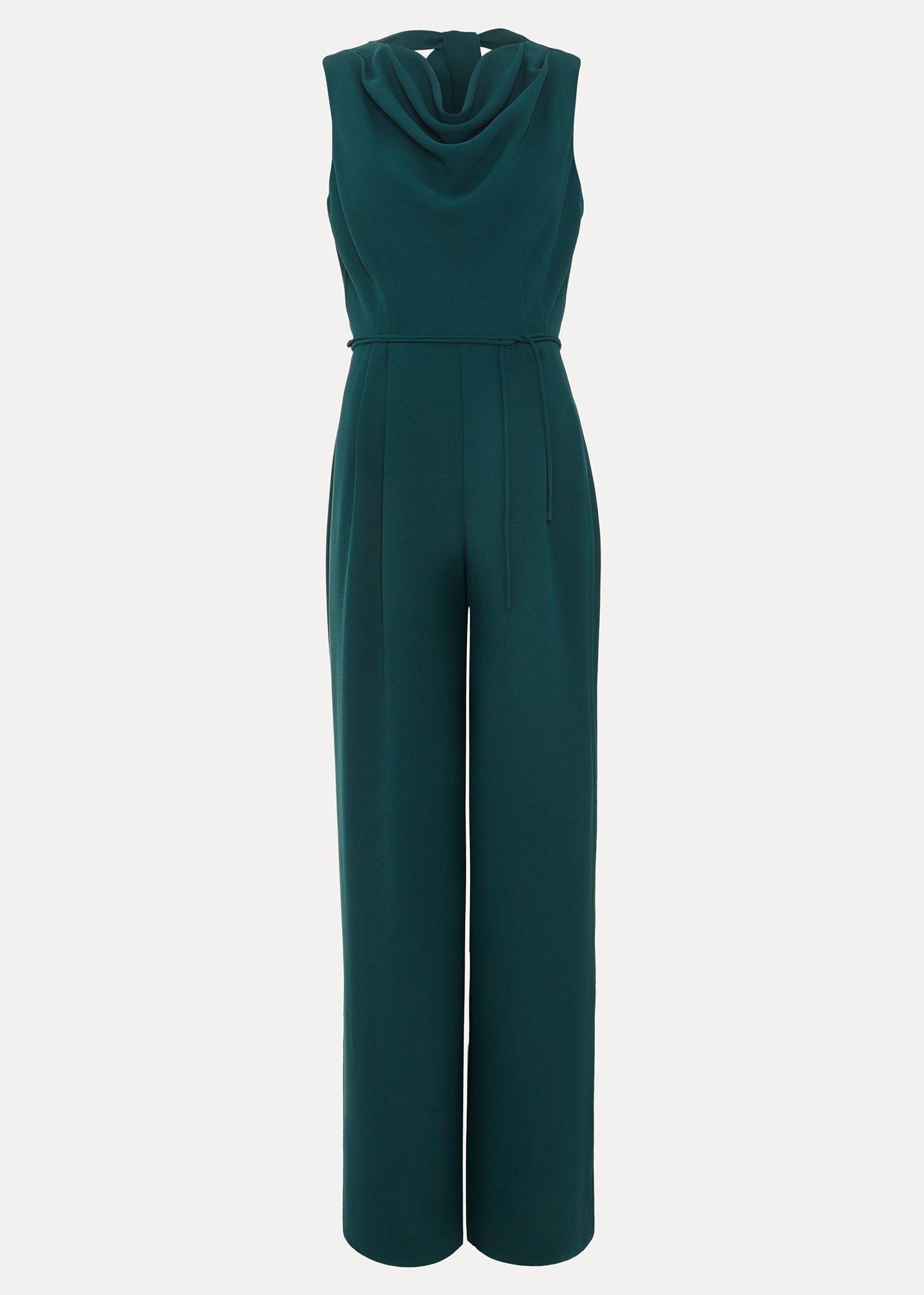 Petite Monique Cowl Neck Jumpsuit