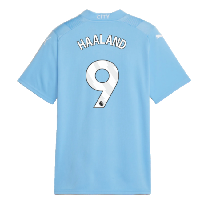 Man City 2023-2024 Shirt (Kids) (HAALAND 9) (Kids) | Sale Price