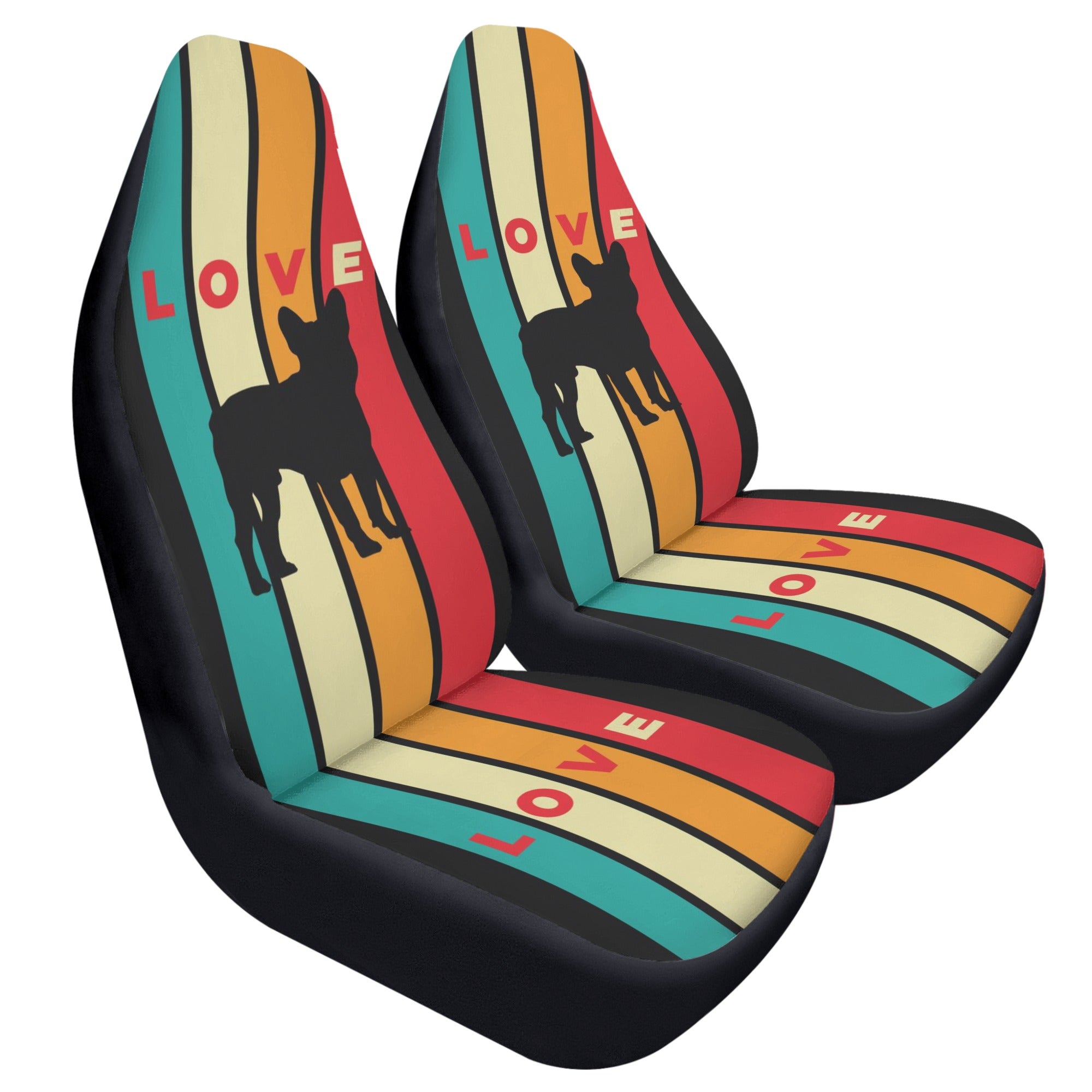 Sophie - Premium Car Seat Covers (2 Pcs) Summer Wear | Comfort Fit