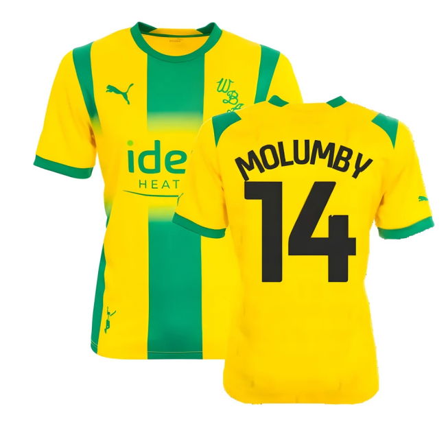 Premium Classic 2022-2023 WBA Away Soccer Jersey - MOLUMBY 14 Adu#130
