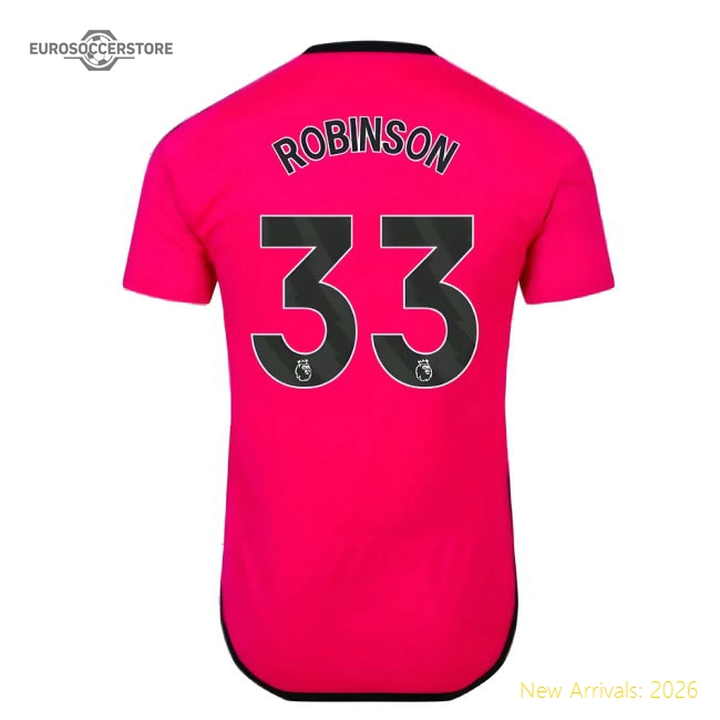 2023-2024 Fulham Away Top-tier Jersey Robinson Puma Drycell