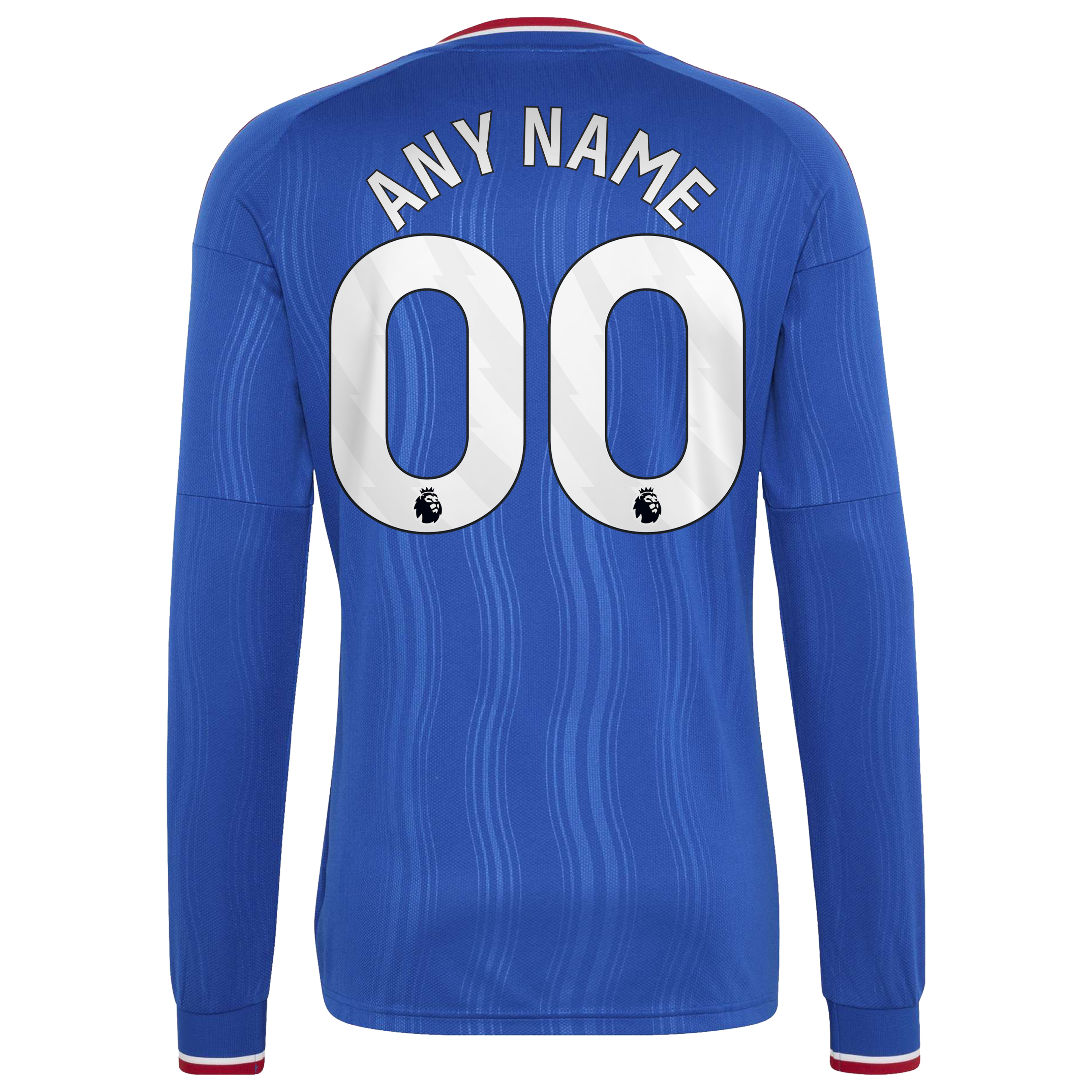 [LK] Manchester United 2026/27 Away Replica Custom Long Sleeve Jersey - Royal