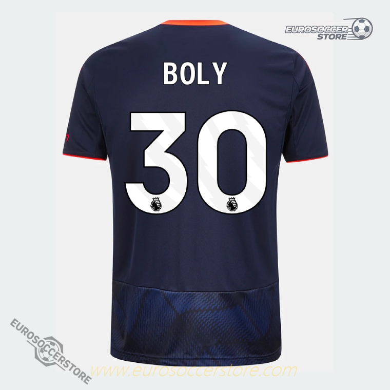 Nottingham Forest 25-26 Third Jersey with BOLY 30 Third Edition