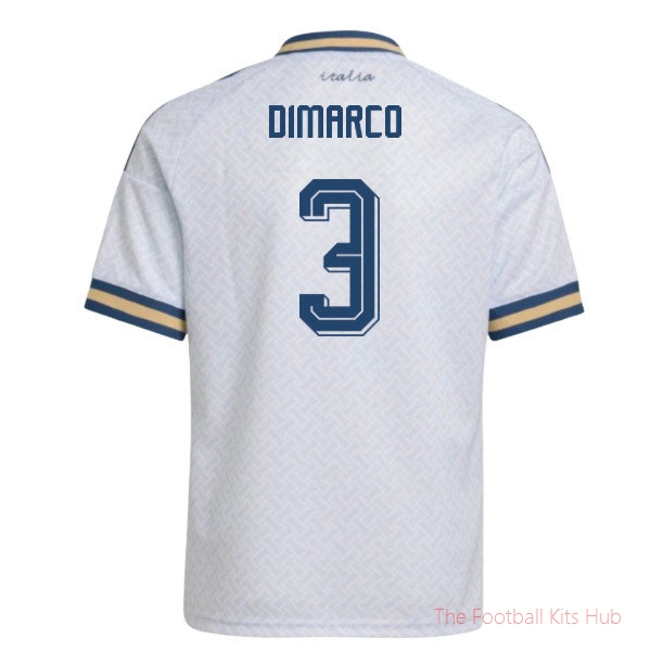 2026-2027 Italy Away Shirt (Kids) (Dimarco 3)