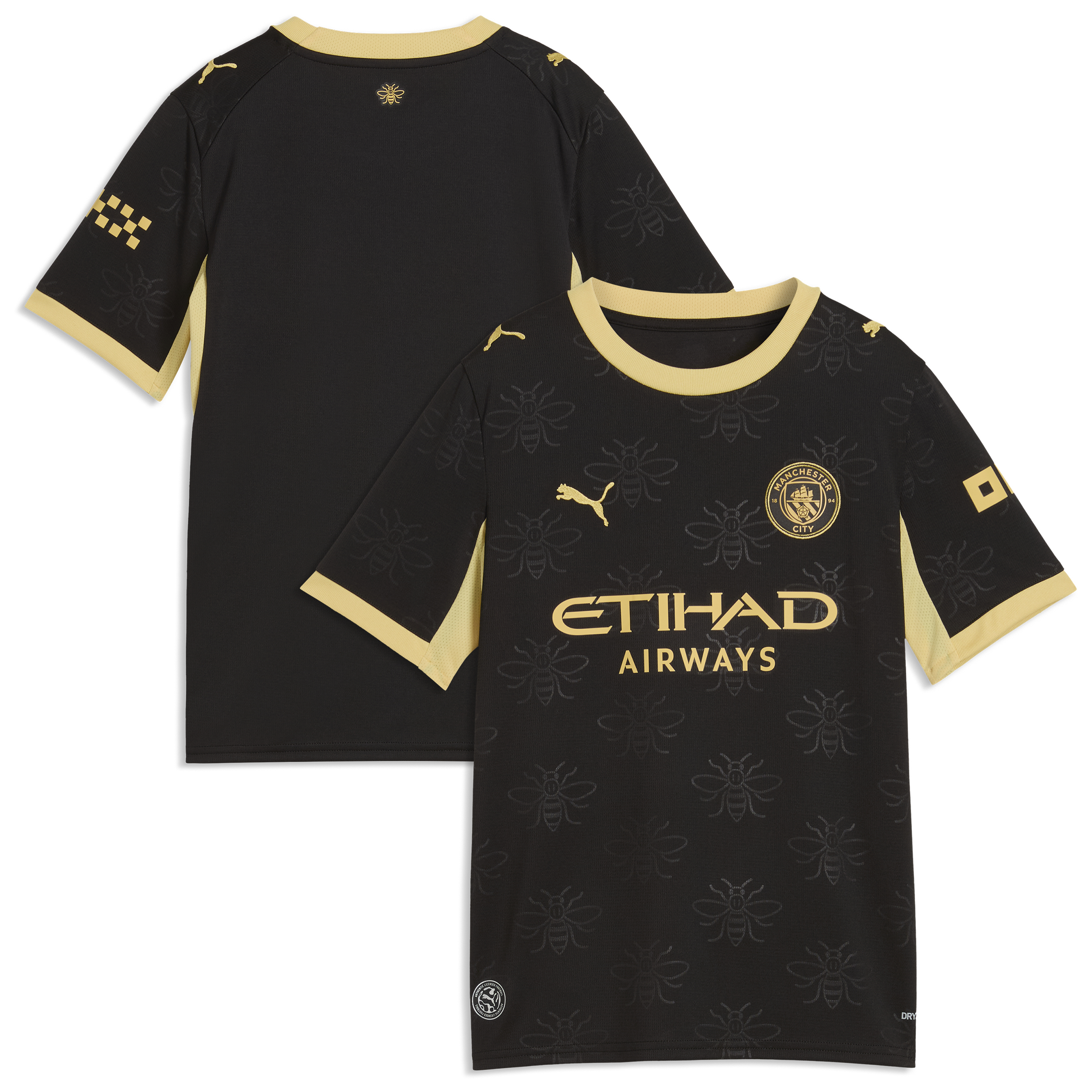 [SJH] Manchester City Youth 2026/27 Away Replica Jersey - Black