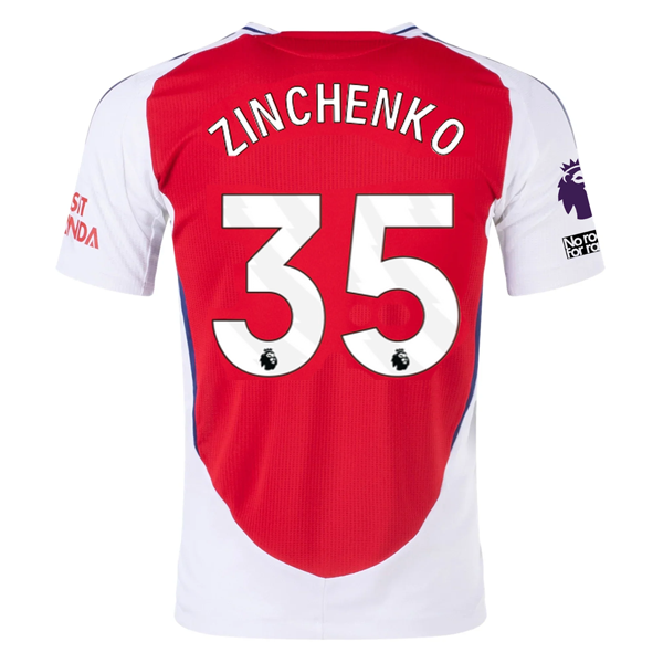 Arsenal Zinchenko 2024-2025 UCL Home Jersey – Authentic Shirt