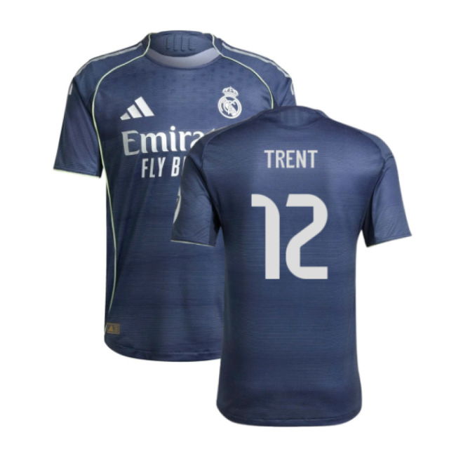 Authentic 2025-2026 Real Madrid Away With Retro Design - True To Size