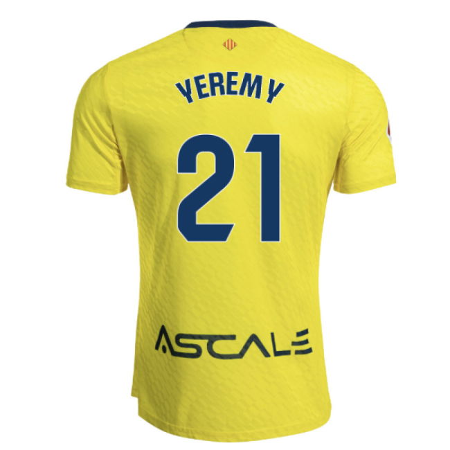 2025-2026 Villarreal Home Shirt (Yeremy 21)