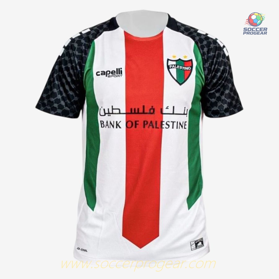 Palestine Home Football Shirt Kids CL 2025 Season 2026