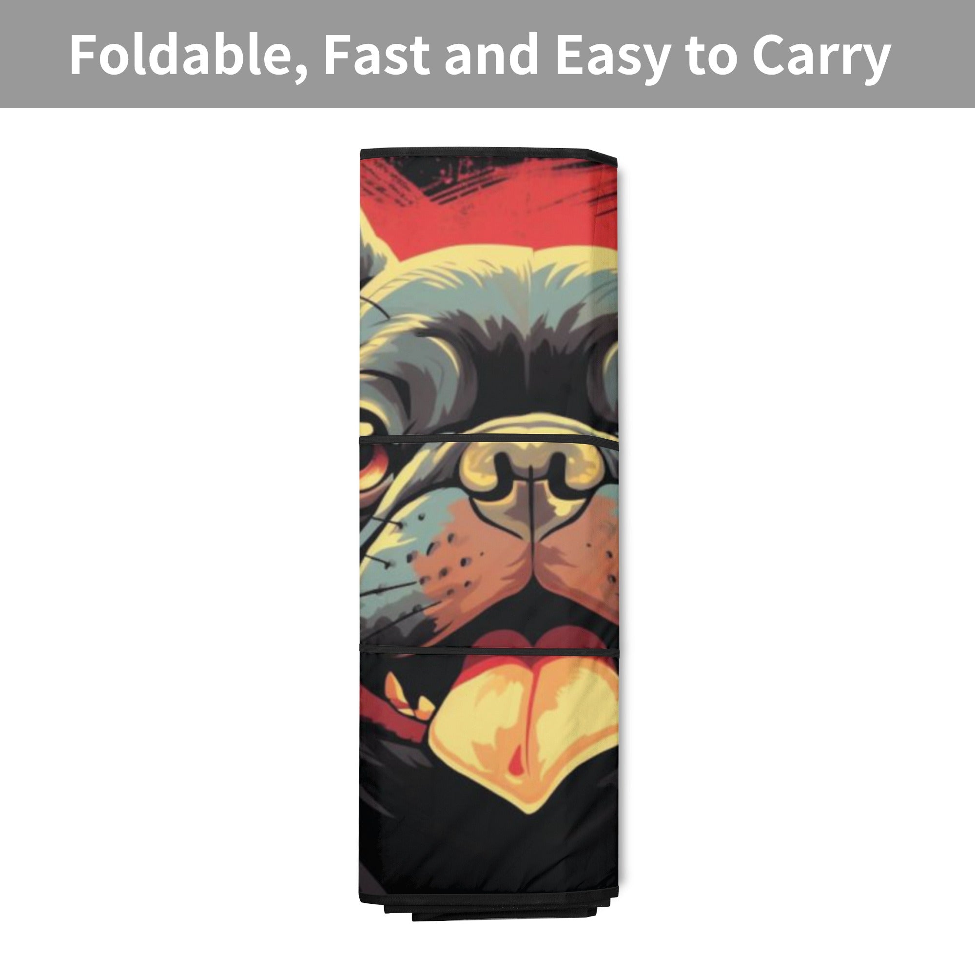 Minimal-Aesthetic Trendy Durable Curd - Car Auto Sun Shade as a Gift