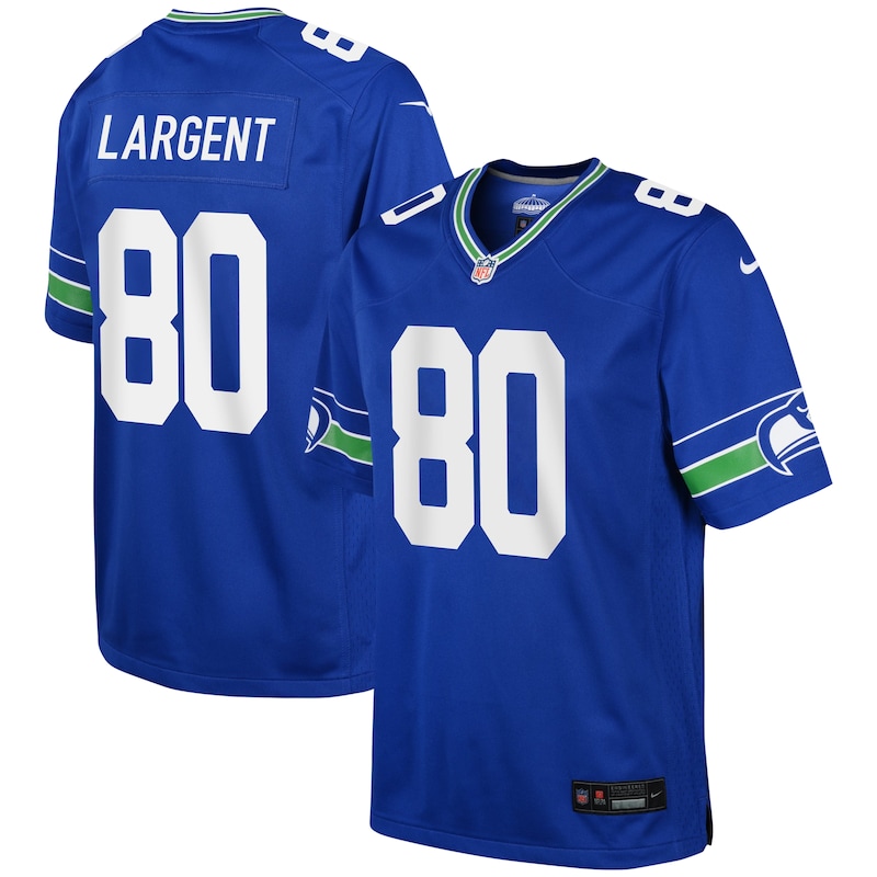 None Steve Largent All-Pro SEA Seahawks High-Quality Jersey for NFL Fa