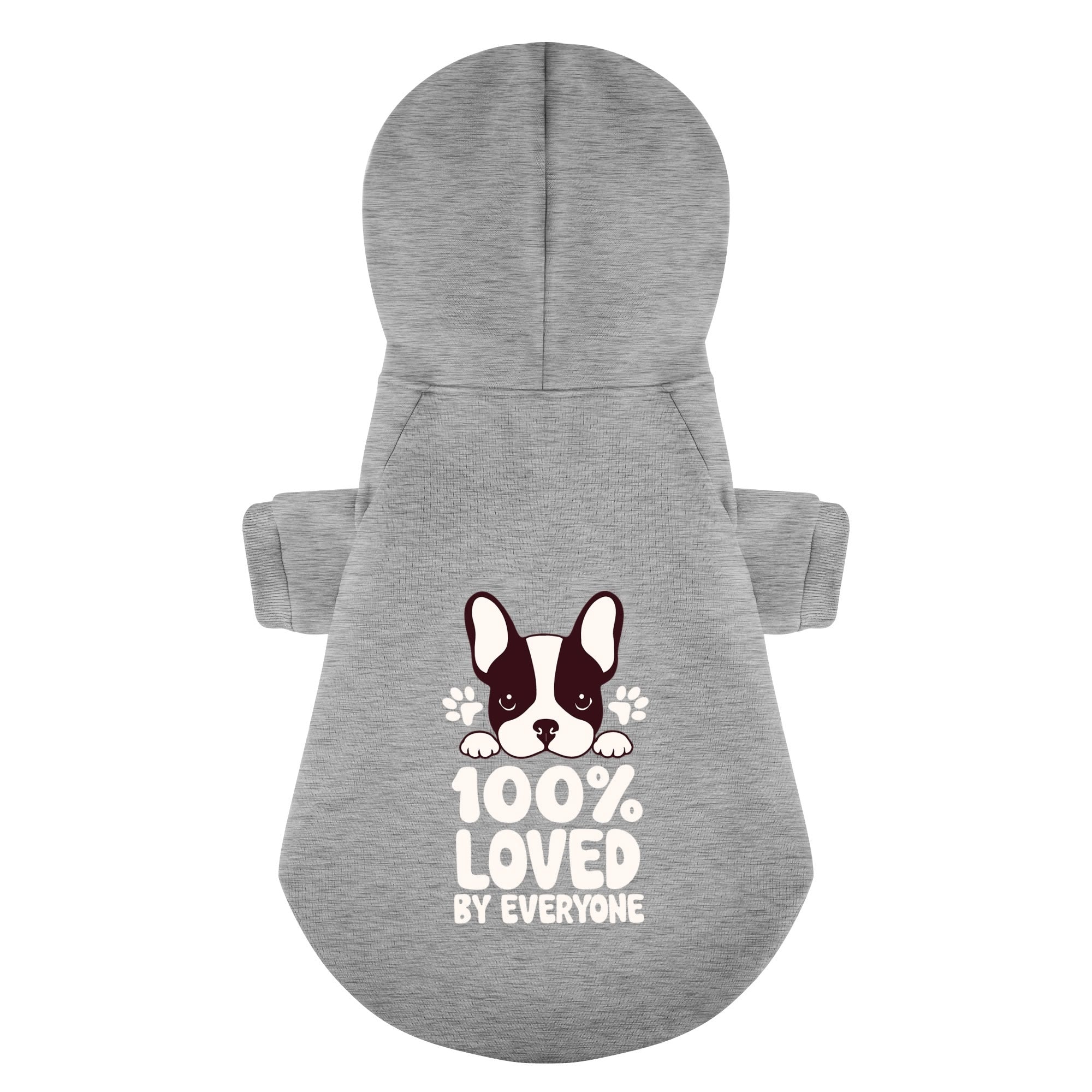 French Bulldog Loved By Evryone Personalized French Bulldog Hoodies