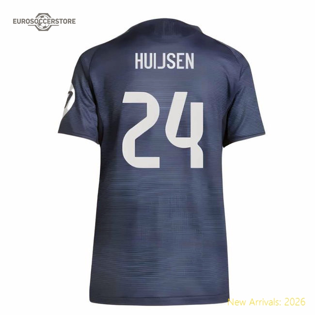 Premium Football Team Ladies Huijsen Jersey 2025-2026 Moisture-wicking