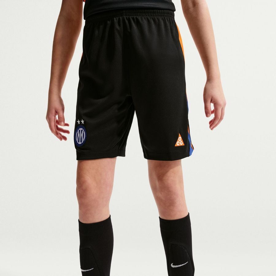 Inter X Acg Fourth Shorts 2025/26 Kids Adidas National Team Wear
