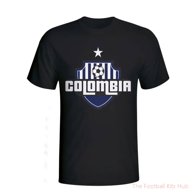 Colombia Country Logo T-shirt (black)