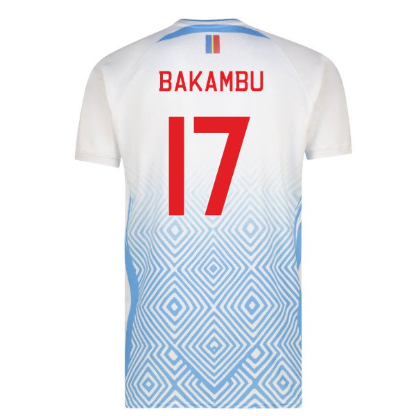 [DDJ] 2026-2027 DR Congo Away Shirt (Bakambu 17)