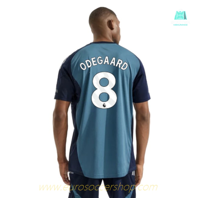 2025-2026 Arsenal Training Shirt (Blanch Blue) (Odegaard 8)